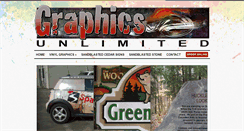 Desktop Screenshot of graphics-unlimited.ca